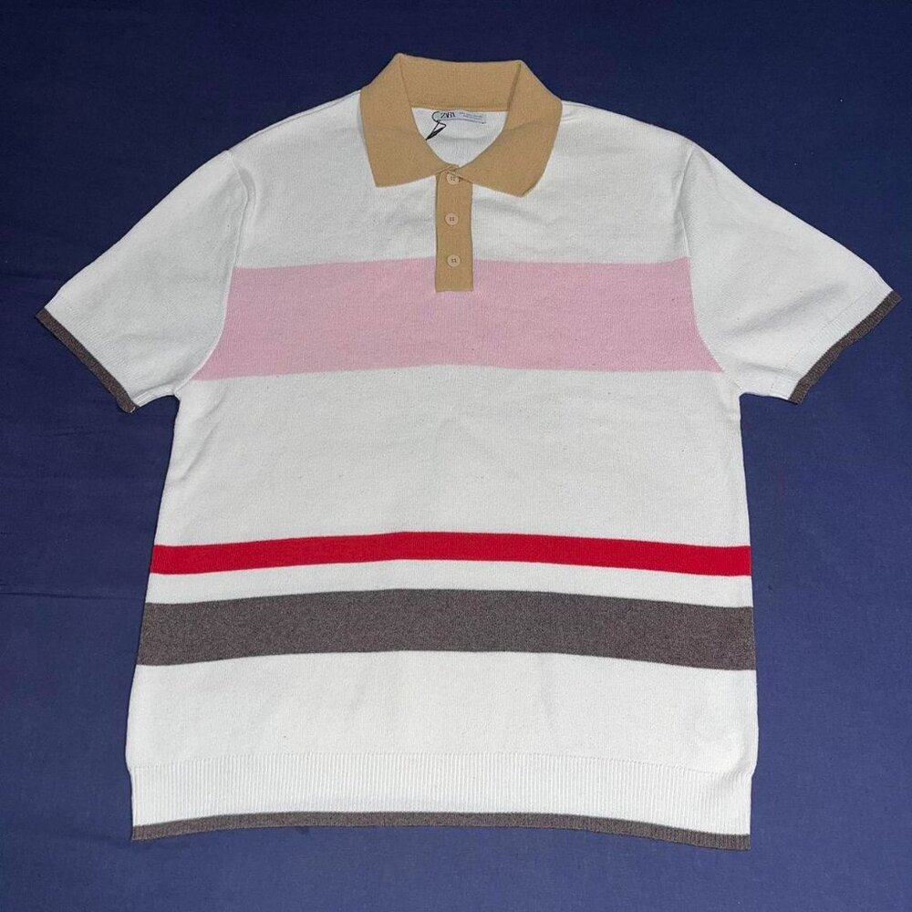 Zara Men's Polo-shirts Large Size